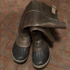 Sorel slimpack riding boots size 8